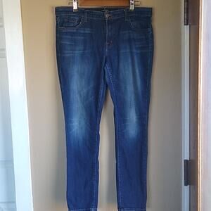 JBrand Skinny Straight Mid Rise Jeans  Size 30